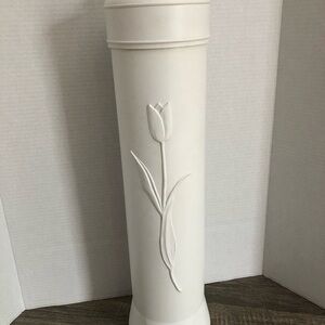 Vtg Blow Mold Toilet Paper Roll Holder